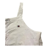Tommy Hilfiger Top Giromanca Tinta Unita In Pizzo Sangallo per Bambina KG0KG07289 BIANCO TOMMY HILFIGER 