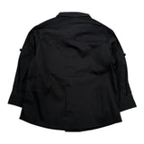 Daniele Alessandrini Camicia Tinta Unita con Logo per Neonato 1295C0778N NERO DANIELE ALESSANDRINI 