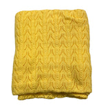Wedoble Coperta Tinta Unita Con Trafori Giallo Per Neonato