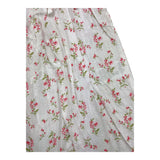 Lalalu‘ Einfarbiges Kleid mit halblangen Ärmeln und weißem Blumenmuster für Mädchen