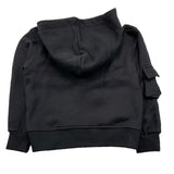 I'M BRIAN felpa chiusa con cappuccio tinta unita Nero per Bambino F3125J NERO I'M BRIAN 
