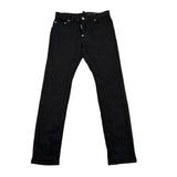 Dsquared2 Jeans Tinta Unita con 5 Tasche per Bambino DQ2060 NERO DSQUARED2 