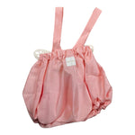 Coco' Et Mama' Salopette Tinta Unita con Fiocco per Neonata ECRU ROSA COCO' ET MAMA' 