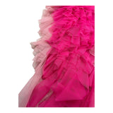 Met Abito Bretelline Bicolore In Tulle per Bambina ME300 FUXIA/ROSA MET 