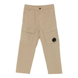 C.P. Company Pantalone tinta unita con Elastico In Vita Beige per Bambino CMP00MX BEIGE C.P. COMPANY 