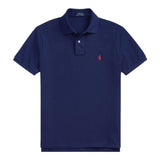 RALPH LAUREN polo mezza manica tinta unita con logo Blu per Bambino 323547926004 BLU RALPH LAUREN 
