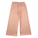 Manila Grace Pantalone Tinta Unita Modello Palazzo Rosa per Bambina