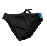 Sundek Costume Mutandina Tinta Unita Nero Per Bambino