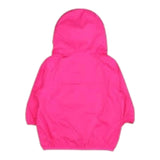 K-Way Giubbino Tinta Unita con Zip E Cappuccio per Bambina K2137XWJ FUXIA K-WAY 