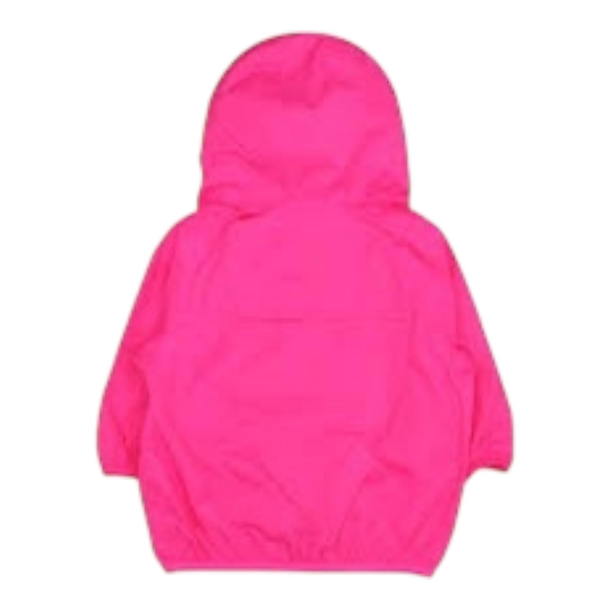 K-Way Giubbino Tinta Unita con Zip E Cappuccio per Bambina K2137XWJ FUXIA K-WAY 