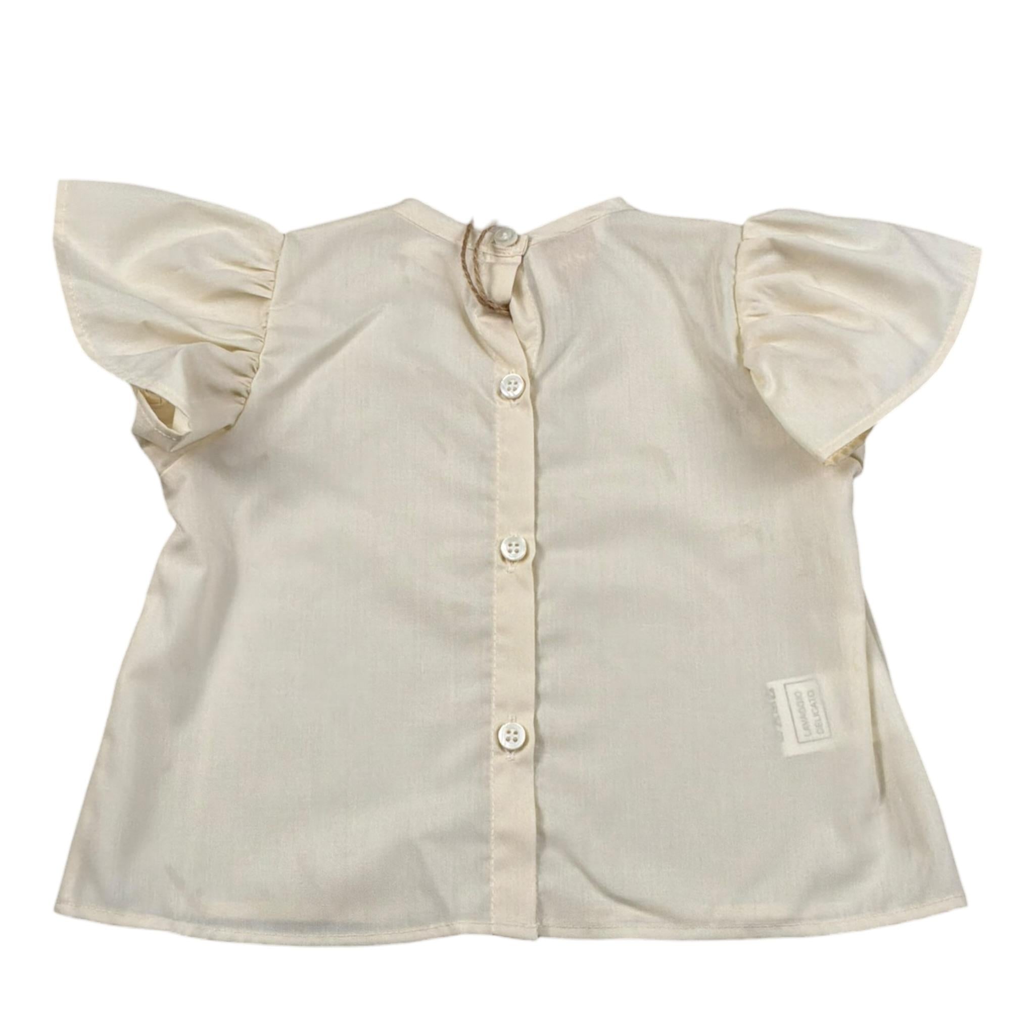 Coco' Et Mama' Camicia Tinta Unita per Neonata LUNAX BEIGE COCO' ET MAMA' 