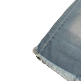 M+E' Jeans Tinta Unita Modello Palazzo per Bambina UE1701J AZZURRO M+E' 