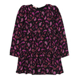 LIU JO abito manica lunga tinta unita stampa fantasia Nero per Bambina GF3220 NERO LIU JO 