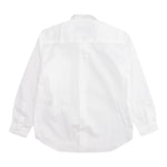 Dondup Camicia Manica Lunga Tinta Unita con Logo per Bambino DMCA039 BIANCO DONDUP 