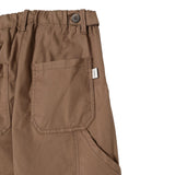 Paolo Pecora Pantalone Tinta Unita con Elastico In Vita per Bambino PP4023X MARRONE PAOLO PECORA 