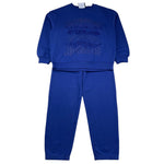 JOHN RICHMOND completo 2 pezzi felpa-pantalone tinta unita Blu per Bambino RBA25201CF BLU JOHN RICHMOND 