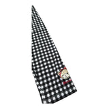 Monnalisa Leggins Fantasia Quadri per Bambina 119411X NERO MONNALISA 