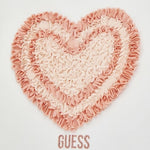 Guess T-Shirt Girocollo Tinta Unita con Stampa In Rilievo per Bambina K4RI18K6YW BIANCO GUESS 