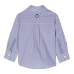 TRUSSARDI camicia manica lunga fantasia  a righe Bianco/azzuro per Bambino TIA24171CA BIANCO/AZZURRO TRUSSARDI 
