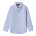 SARABANDA camicia tinta unita con fantasia a righe Bianco per Neonato 023 BIANCO SARABANDA 