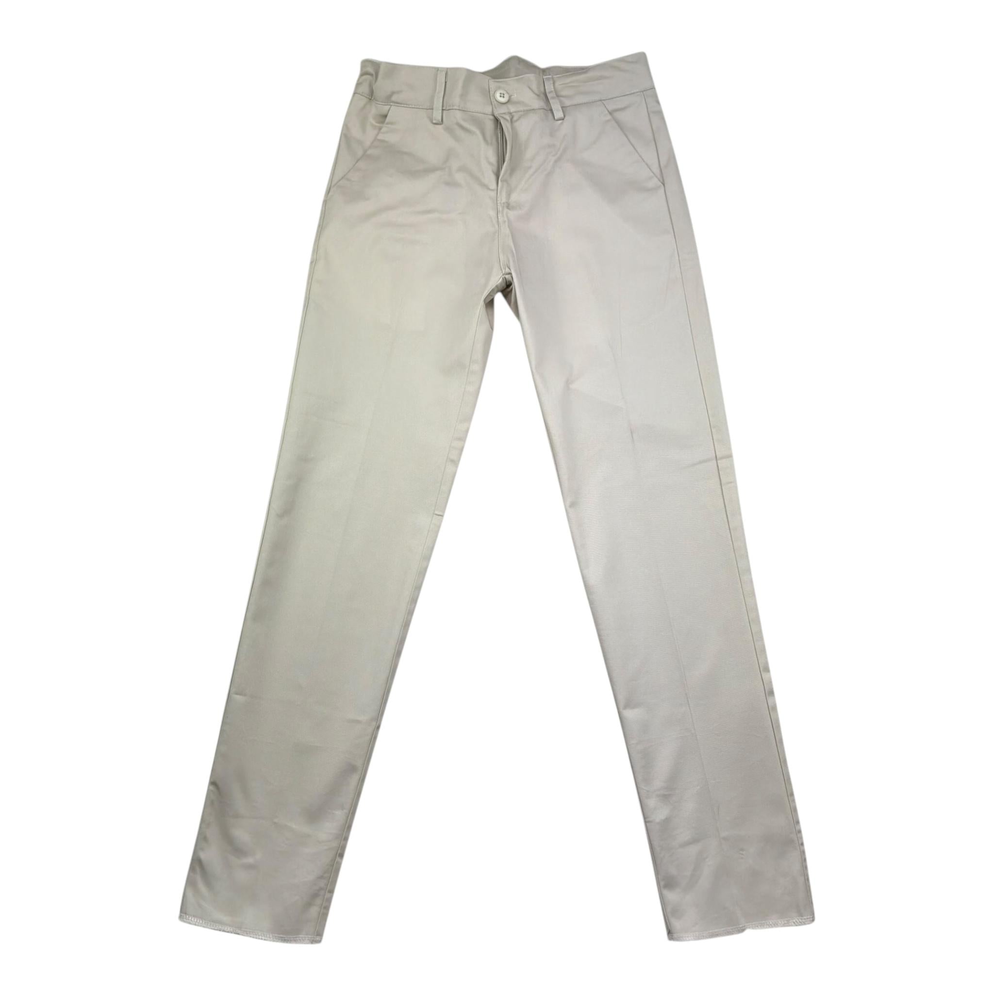 Emanuel Pris Pantalone Tinta Unita con Girovita Regolabile per Bambino EPT6226B BEIGE EMANUEL PRIS 