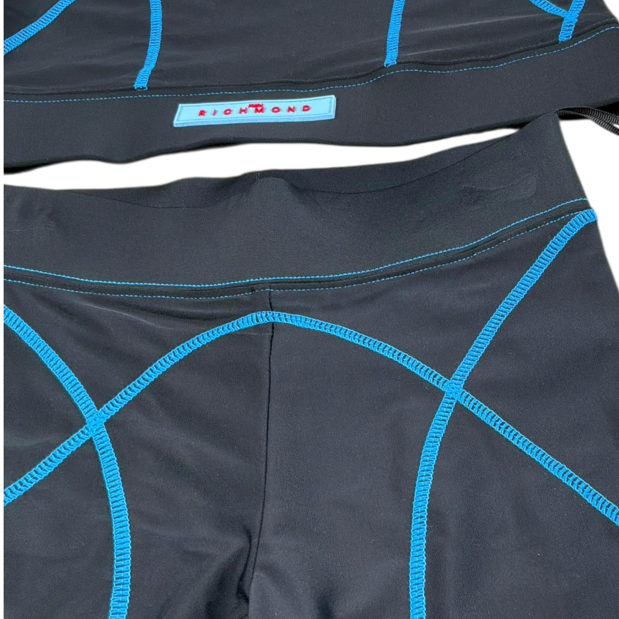 John Richmond Completo 2 Pezzi Top-Leggins per Bambina RGP26084CJ NERO JOHN RICHMOND 