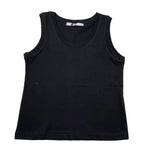 I'M Brian Canotta Girocollo Tinta Unita per Bambino CN3317J NERO I'M BRIAN 