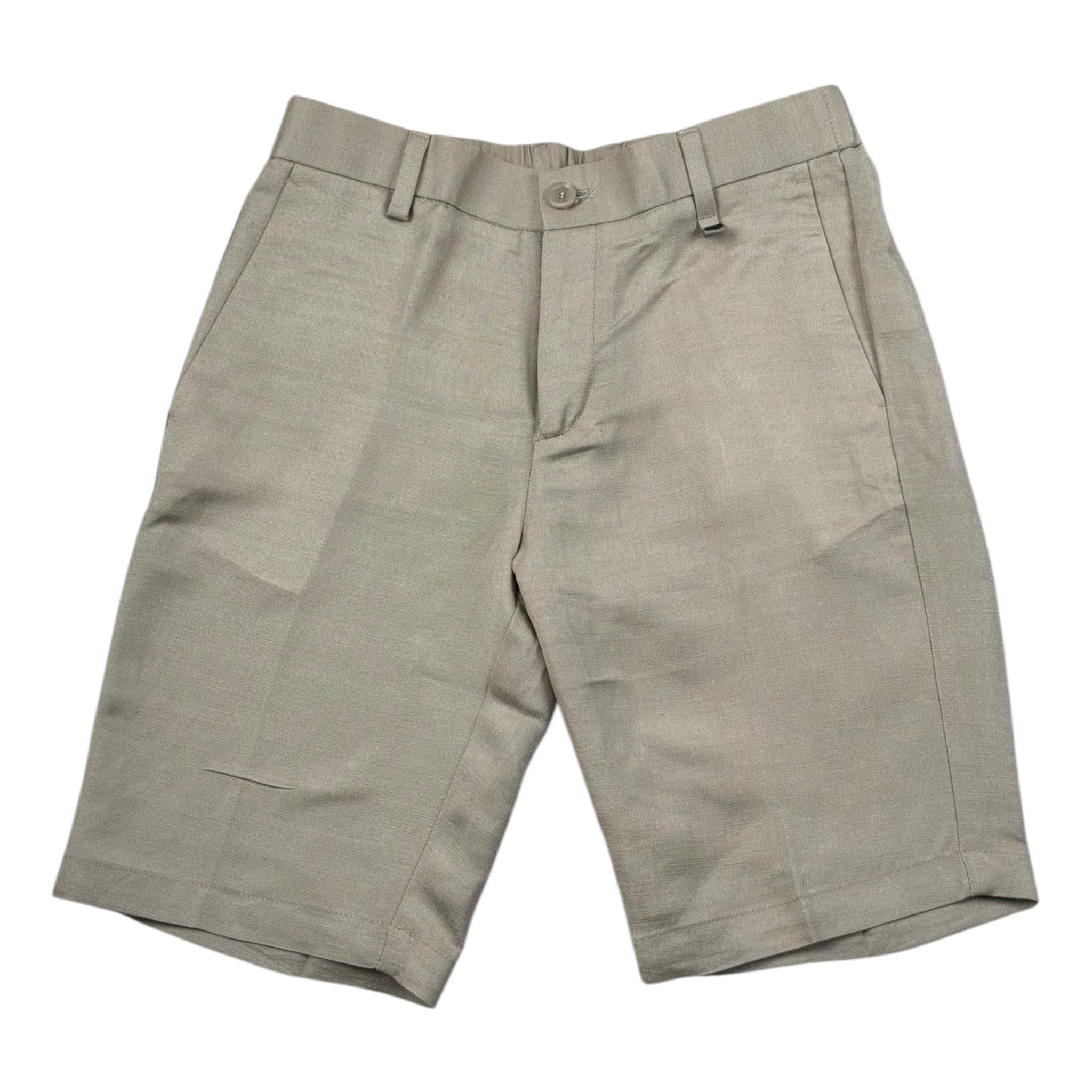 Antony Morato Bermuda Tinta Unita con Elastico In Vita per Bambino MKSH00088 BEIGE ANTONY MORATO 