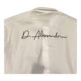 DANIELE ALESSANDRINI camicia manica lunga tinta unita con stampa logo Panna per Bambino 1231C00030 PANNA DANIELE ALESSANDRINI 
