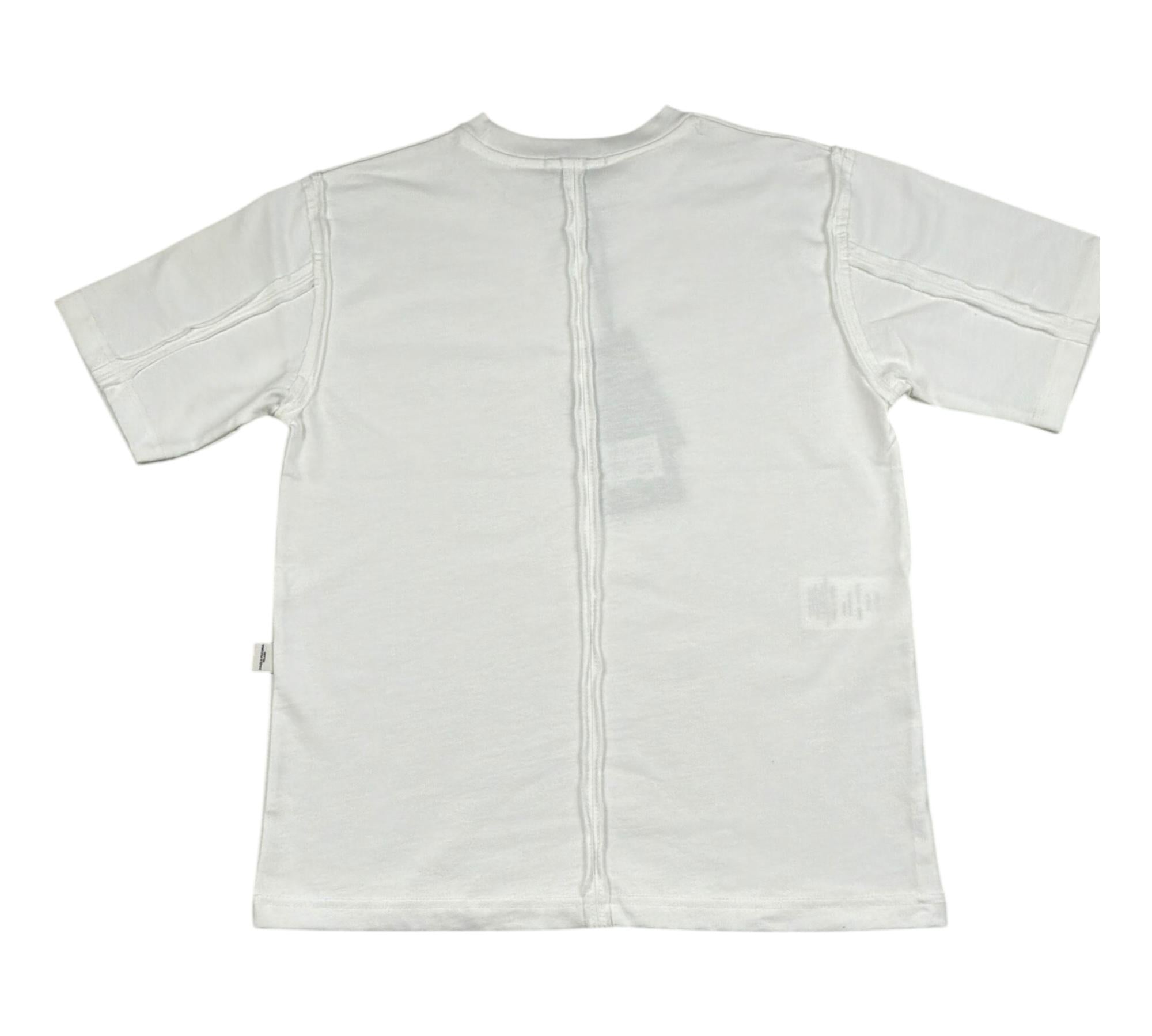 Paolo Pecora T-Shirt Girocollo Tinta Unita per Bambino PP4350 BIANCO PAOLO PECORA 
