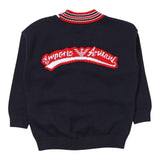 EMPORIO ARMANI cardigan tinta unita con profili in contrasto Blu per Bambino 6RHM51 BLU EMPORIO ARMANI 