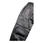 DIXIE pantalone in ecopelle tinta unita Nero per Bambina PHT3200G67 NERO DIXIE 