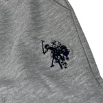 U.S. Pollo Assn Pantalone Modello Tuta tinta unita con Logo Grigio per Bambino 50477 GRIGIO U.S. POLLO ASSN 