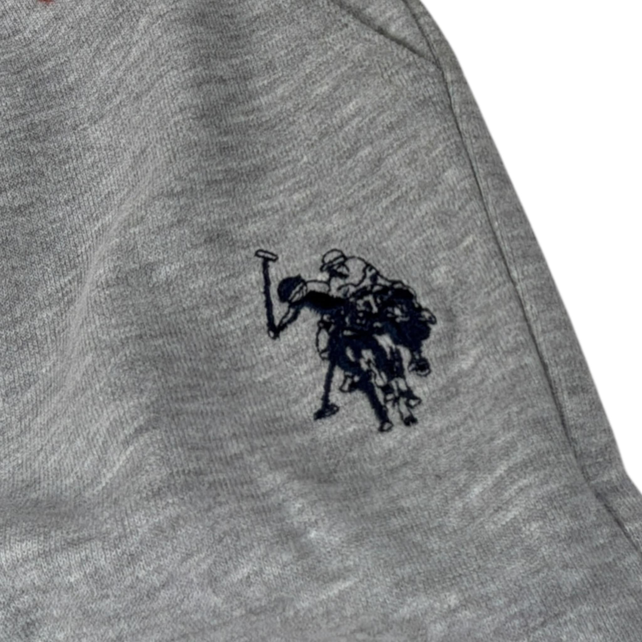 U.S. Pollo Assn Pantalone Modello Tuta tinta unita con Logo Grigio per Bambino 50477 GRIGIO U.S. POLLO ASSN 