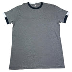 Sun68 T-Shirt Girocollo Tinta Unita con Logo per Bambino TSUNS GRIGIO SUN68 