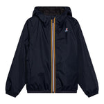 K-Way Giubbino Tinta Unita con Zip E Cappuccio per Bambino K81253WM BLU K-WAY 
