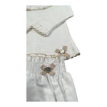 Paz Rodriguez Completo 2 Pezzi Maglia-Culotte Tinta Unita per Neonata 003122709 BIANCO PAZ RODRIGUEZ 