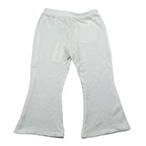 Zhoe & Tobiah Pantalone Tinta Unita Modello Zampa per Bambina CNA4F BIANCO ZHOE & TOBIAH 