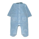 MAYORAL tutina manica lunga in ciniglia tinta unita Azzurro per Neonato 27933X AZZURRO MAYORAL 