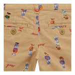 Guess Bermuda Tinta Unita con Fantasia Orsi per Bambino N5RD01WFY91J BEIGE GUESS 