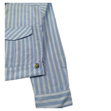 Manila Grace Camicia Manica Lunga Modell Crop per Bambino 191SMJS25 AZZURRO MANILA GRACE 