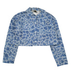 Dixie Camicia Tinta Unita con Stampa per Bambina JB30134G74 AZZURRO DIXIE 