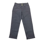 LIU JO jeans tinta unita con bottoni Nero per Bambina GF2127 NERO LIU JO 