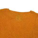 Ermanno Scervino T-Shirt Girocollo In Filo per Bambina SFMA032 ARANCIONE ERMANNO SCERVINO 