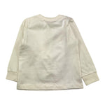 CESARE PACIOTTI shirt girocollo tinta unita con stampa Panna per Neonato TSP5368B PANNA CESARE PACIOTTI 