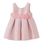 Abel & Lula Abito Cerimonia Tinta Unita Giromanica per Neonata 50098 ROSA ABEL & LULA 