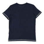 Guess T-Shirt Girocollo Tinta Unita con Stampa per Neonato N1RI16AK8HM0 BLU GUESS 