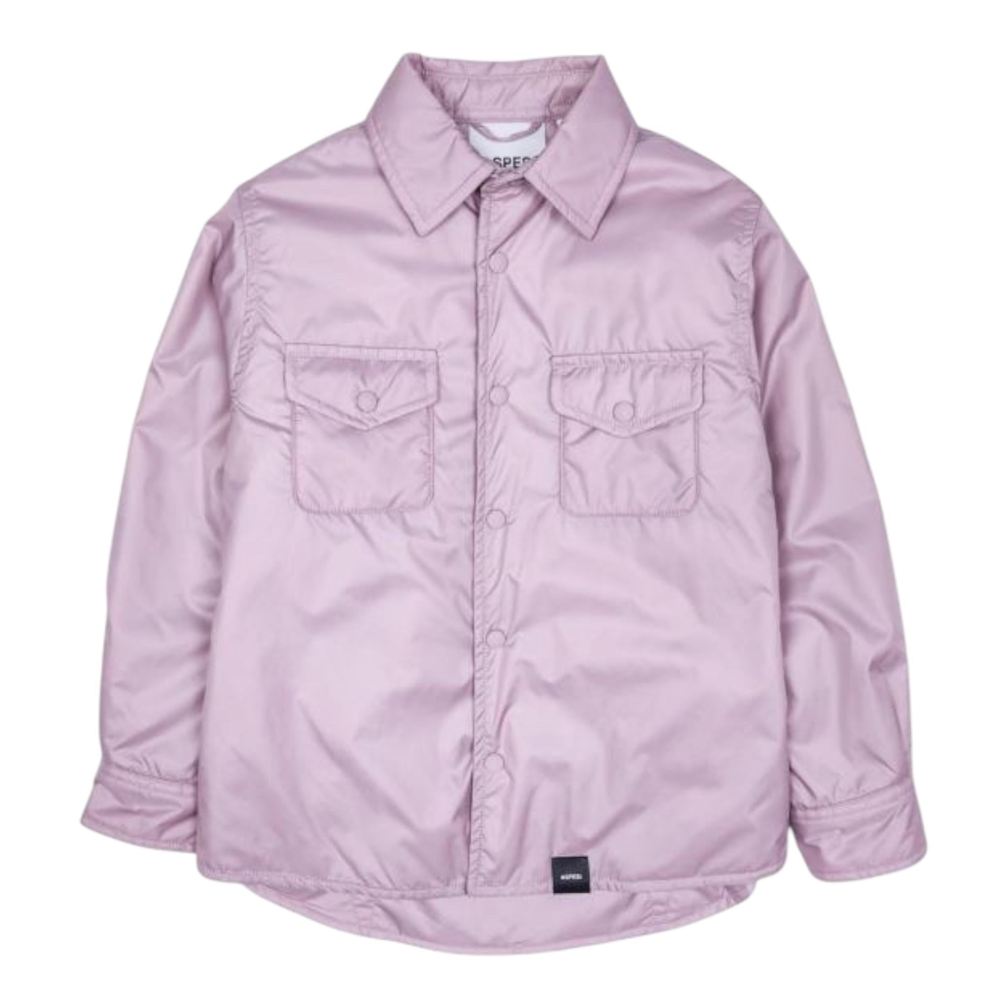 ASPESI giubbino tinta unita con bottoni Glicine per Bambina F24001GMN0100 GLICINE ASPESI 