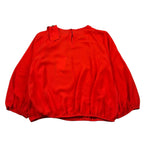 Elisabetta Franchi Camicia Manica Lunga tinta unita Rosso per Bambina EFCA96 ROSSO ELISABETTA FRANCHI 