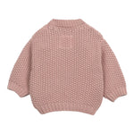 PLAY UP cardigan tinta unita con bottoni Rosa per Neonata PA022AP11404N ROSA PLAY UP 